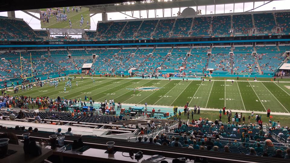 miami dolphins 3d seating chart