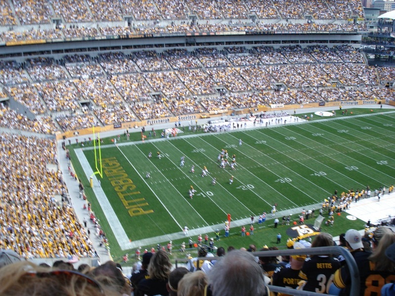 Photo of Heinz Field. Home of the Pittsburgh Steelers.