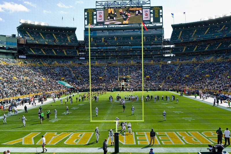 Lambeau Field Seating Chart Views And Reviews Green Bay Packers