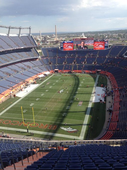 Breakdown of the Empower Field at Mile High Seating Chart Denver Broncos