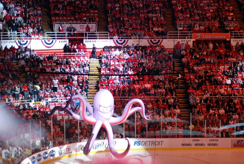 Why Do Detroit Red Wings Fans Throw Octopus Onto The Ice? From This Seat