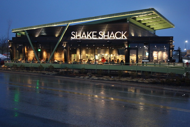 Photo of a Shake Shack restaurant. 
