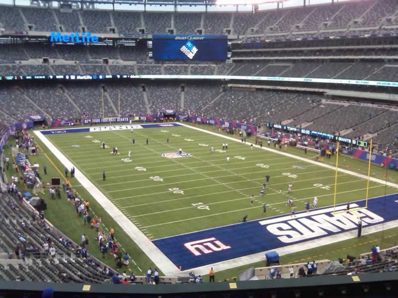 Seat view from section 230 at Metlife Stadium, home of the New York Jets