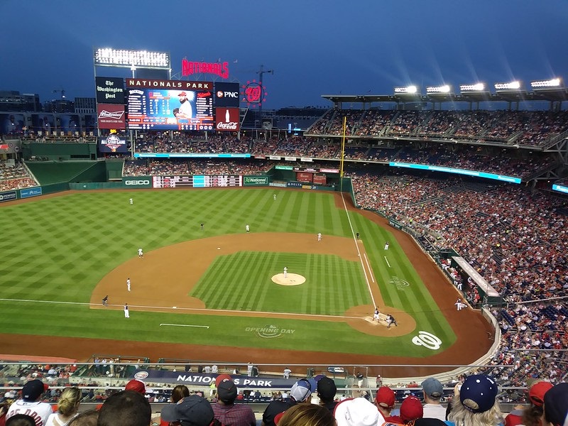 Breakdown Of The Nationals Park Seating Chart Washington Nationals