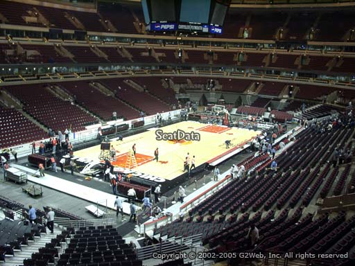 Seat view from section 204 at the United Center, home of the Chicago Bulls