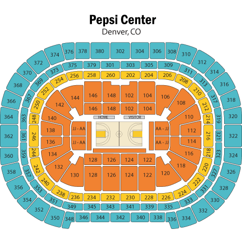courtside nuggets tickets