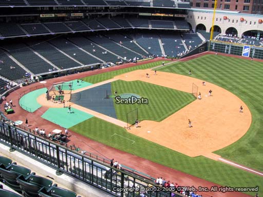 Seat view from section 328 at Minute Maid Park, home of the Houston Astros