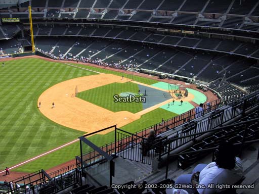Seat view from section 408 at Minute Maid Park, home of the Houston Astros