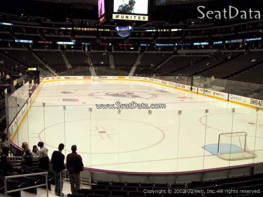 Seat view from section 140 at the Pepsi Center, home of the Colorado Avalanche