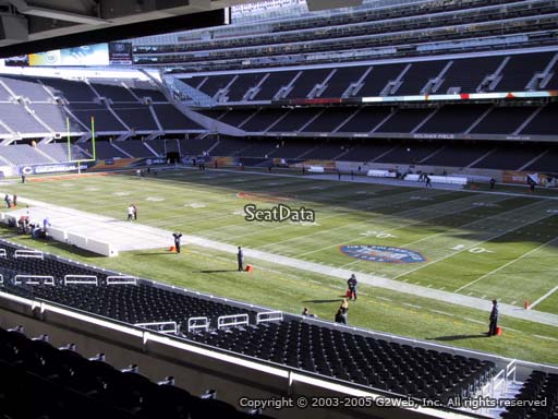 Seat view from section 231 at Soldier Field, home of the Chicago Bears