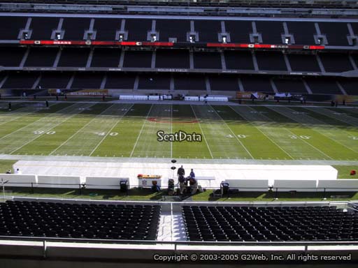Seat view from section 237 at Soldier Field, home of the Chicago Bears