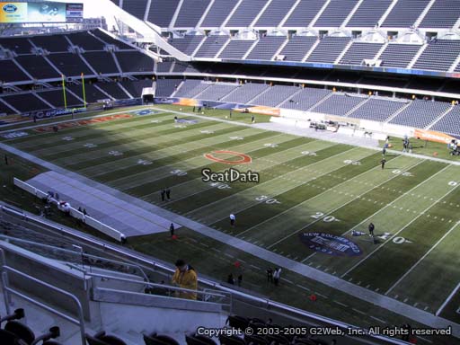 Seat view from section 304 at Soldier Field, home of the Chicago Bears