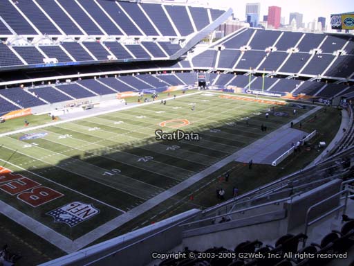 Seat view from section 316 at Soldier Field, home of the Chicago Bears