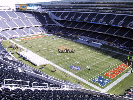 Seat view from section 430 at Soldier Field, home of the Chicago Bears