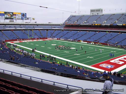 Seat view from section 228 at New Era Field, home of the Buffalo Bills