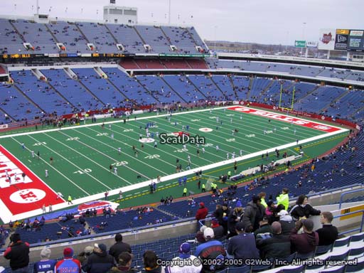 Seat view from section 316 at New Era Field, home of the Buffalo Bills