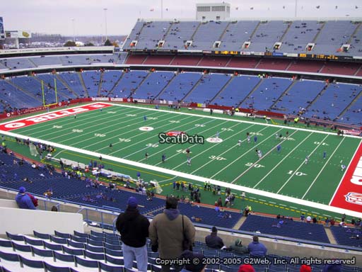 Seat view from section 330 at New Era Field, home of the Buffalo Bills