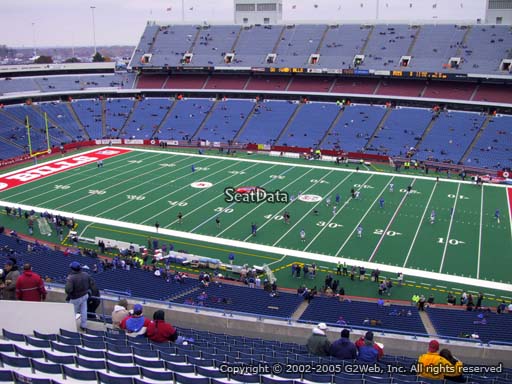 Seat view from section 331 at New Era Field, home of the Buffalo Bills