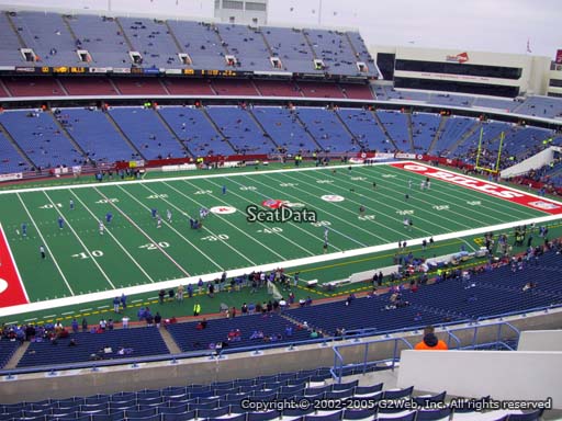 Seat view from section 337 at New Era Field, home of the Buffalo Bills