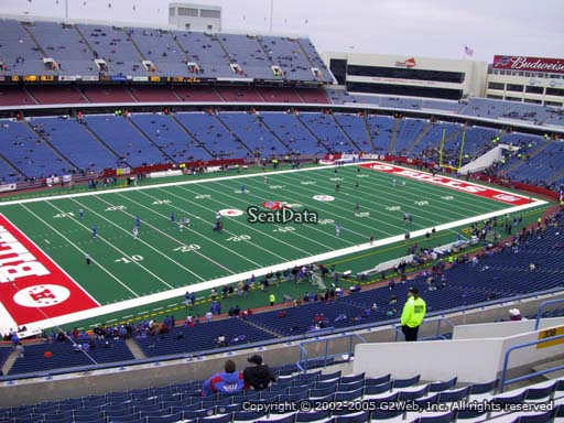 Seat view from section 338 at New Era Field, home of the Buffalo Bills