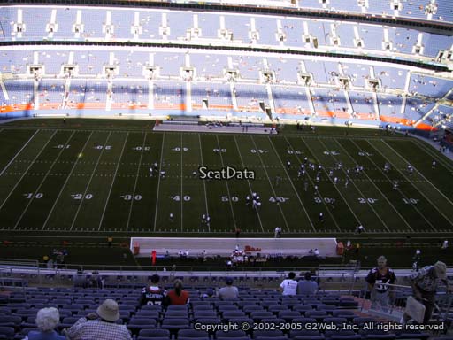 Seat view from section 509 at Sports Authority Field at Mile High Stadium, home of the Denver Broncos