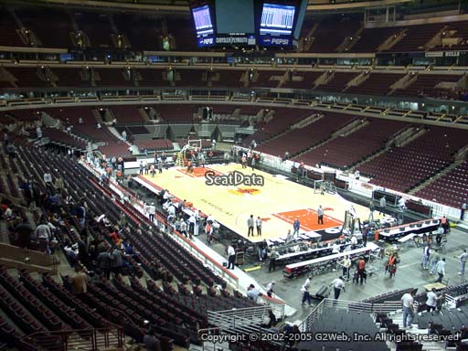 Seat view from section 229 at the United Center, home of the Chicago Bulls
