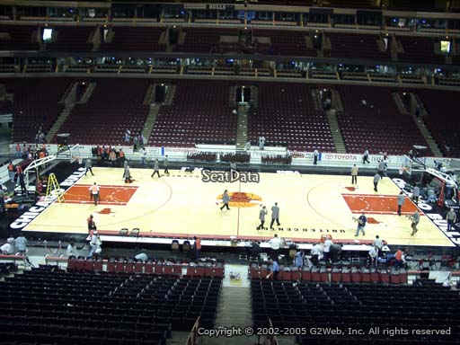 Seat view from section 234 at the United Center, home of the Chicago Bulls