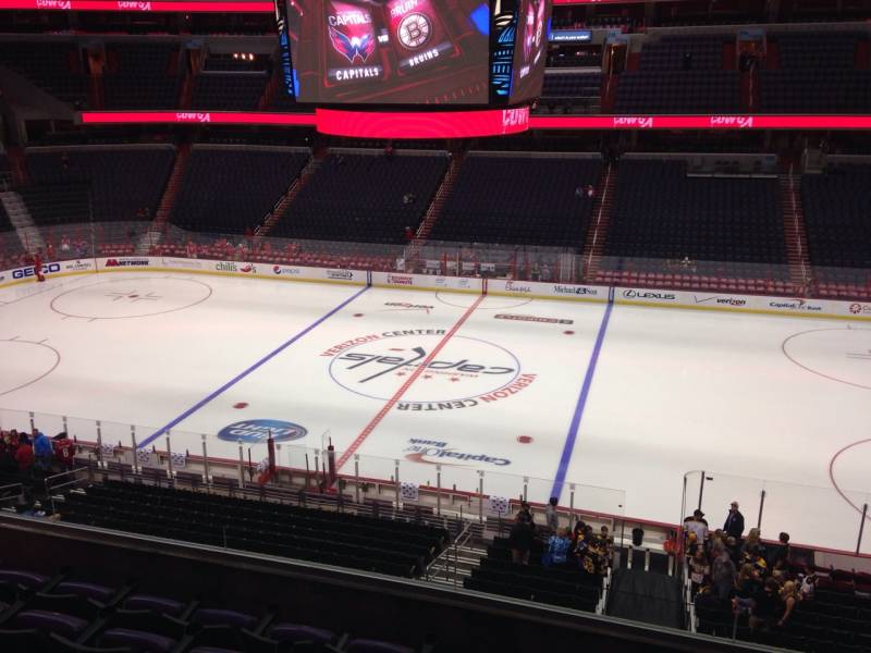 Seat view from section 201 at Capital One Arena, home of the Washington Capitals