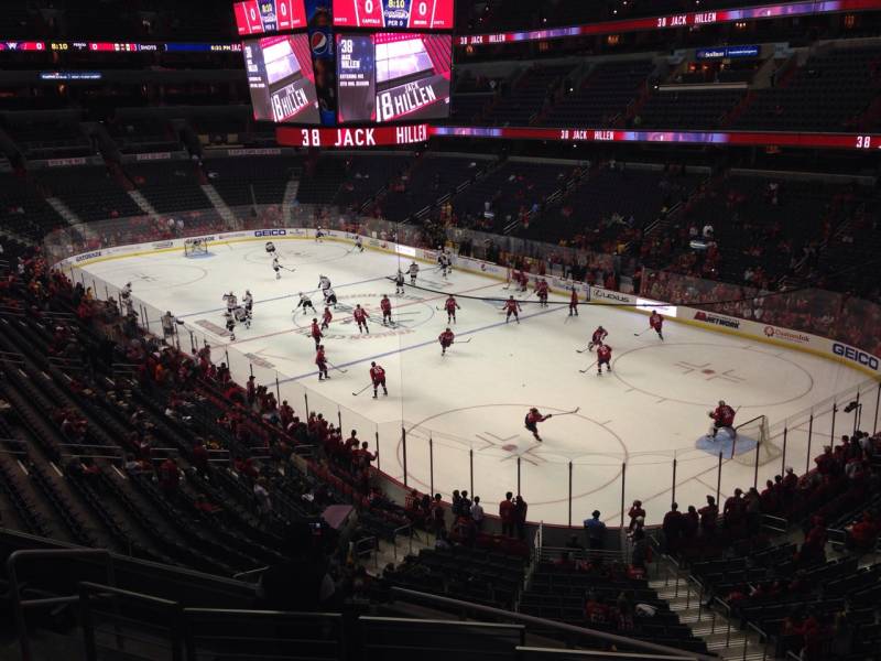 Seat view from section 220 at Capital One Arena, home of the Washington Capitals