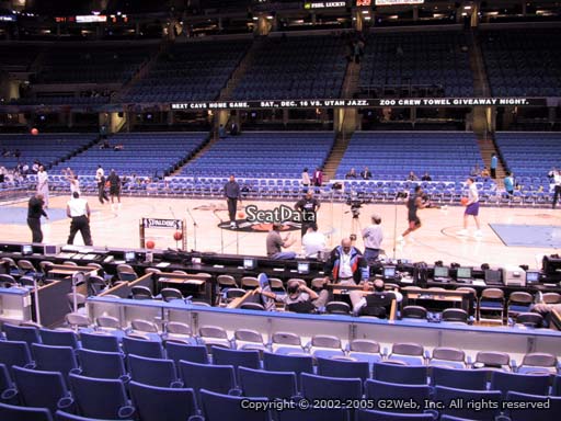 Seat view from section 126 at Rocket Mortgage FieldHouse, home of the Cleveland Cavaliers