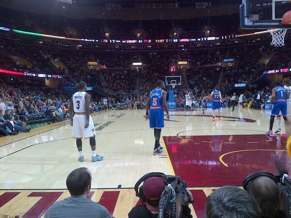 Seat view from section 16 at Rocket Mortgage FieldHouse, home of the Cleveland Cavaliers