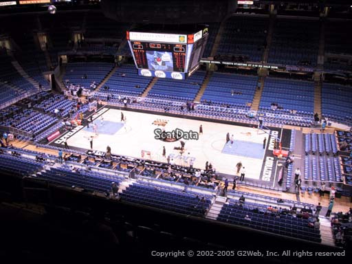 Seat view from section 227 at Rocket Mortgage FieldHouse, home of the Cleveland Cavaliers