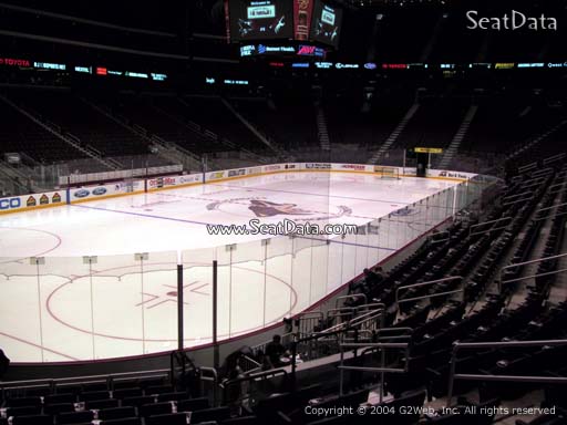 Seat view from section 115 at Gila River Arena, home of the Arizona Coyotes