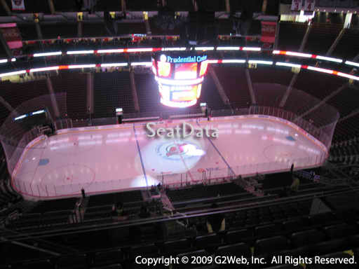 Seat view from section 228 at the Prudential Center, home of the New Jersey Devils