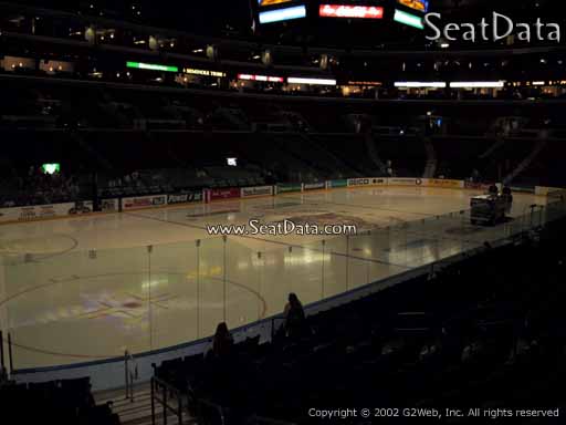 Seat view from section 122 at the BB&T Center, home of the Florida Panthers