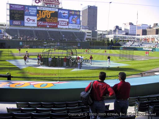 Seat view from section 152 at Progressive Field, home of the Cleveland Indians
