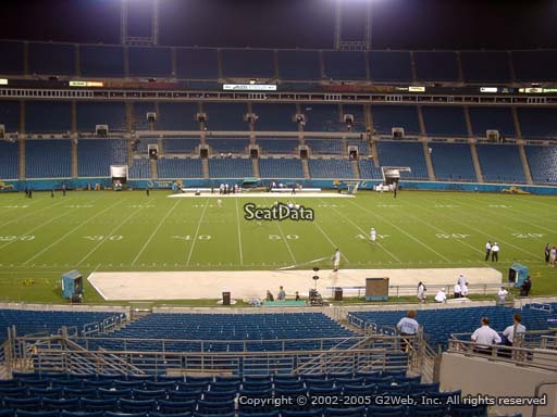 Seat view from section 111 at TIAA Bank Field, home of the Jacksonville Jaguars