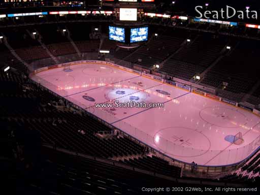 Seat view from section 306 at Scotiabank Arena, home of the Toronto Maple Leafs