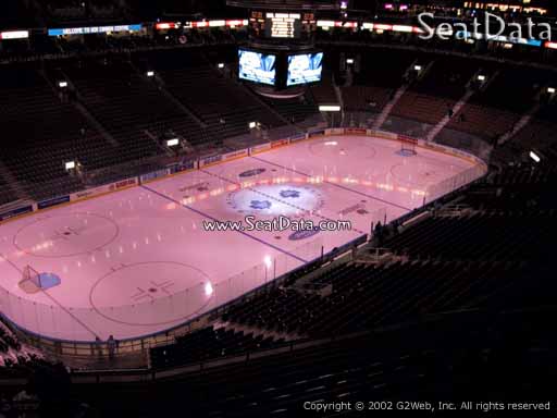 Seat view from section 324 at Scotiabank Arena, home of the Toronto Maple Leafs