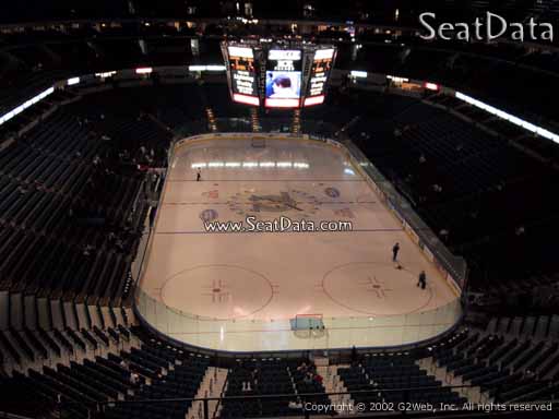 Seat view from section 324 at Amalie Arena, home of the Tampa Bay Lightning