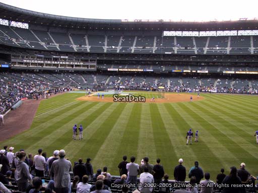 Seat view from section 108 at T-Mobile Park, home of the Seattle Mariners