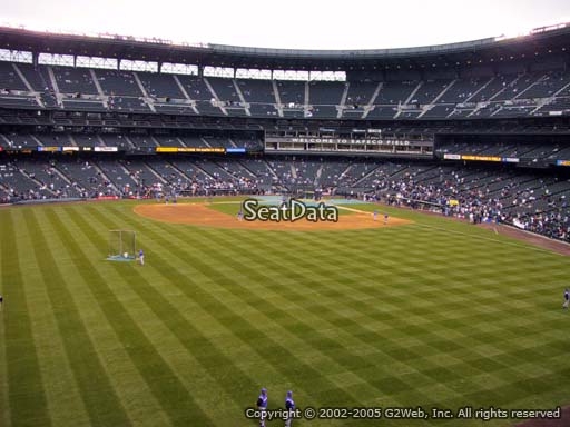 Seat view from section 186 at T-Mobile Park, home of the Seattle Mariners