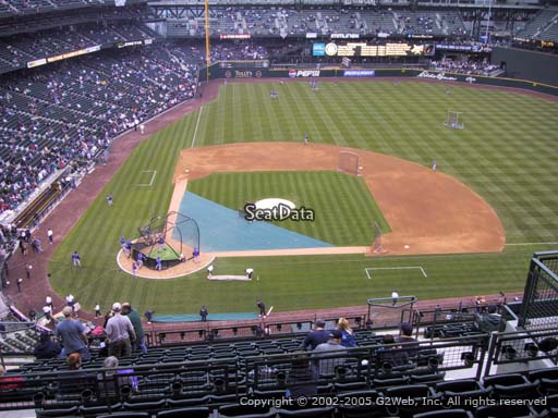 Seat view from section 325 at T-Mobile Park, home of the Seattle Mariners