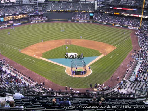 Seat view from section 331 at T-Mobile Park, home of the Seattle Mariners