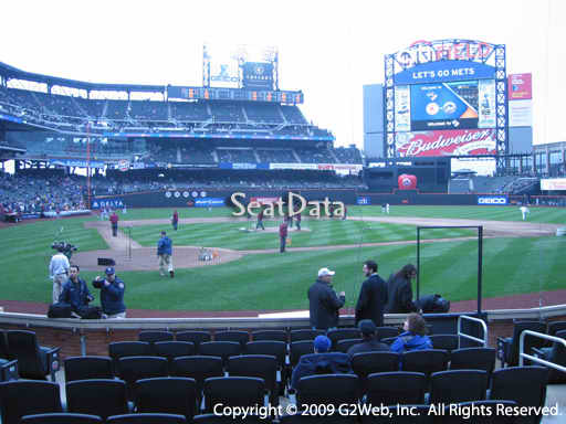 Seat view from section 12 at Citi Field, home of the New York Mets