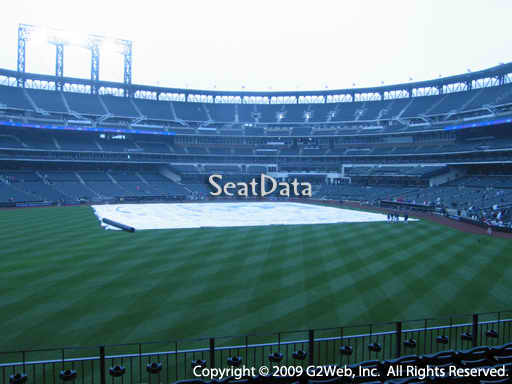 Seat view from section 137 at Citi Field, home of the New York Mets