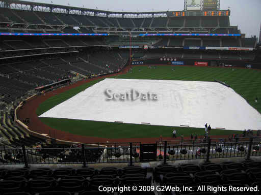 Seat view from section 312 at Citi Field, home of the New York Mets