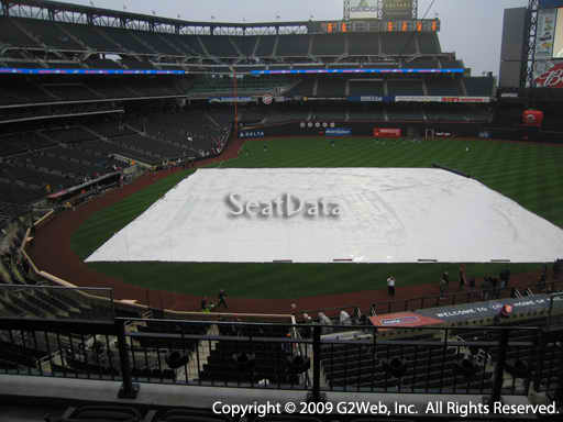 Seat view from section 313 at Citi Field, home of the New York Mets