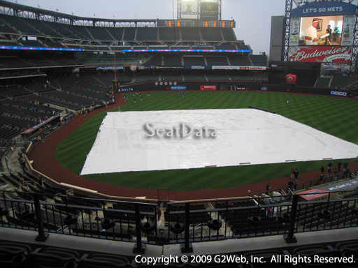 Seat view from section 315 at Citi Field, home of the New York Mets