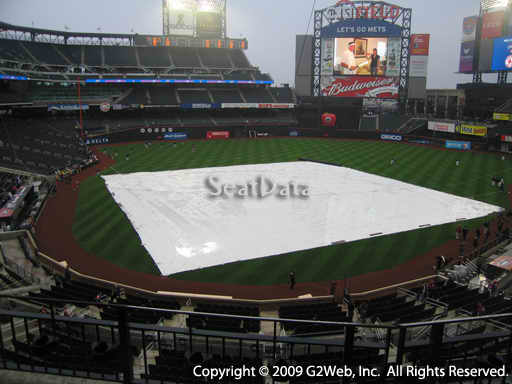 Seat view from section 317 at Citi Field, home of the New York Mets